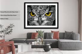 Spotted Eagle Owl Wildlife Wall Art
