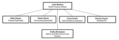Organizational Chart Organization Of Central Services