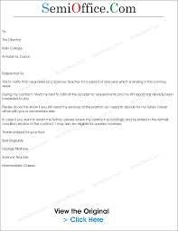 Then offer the renewal of the lease along with the length of the contract. Letter To Renew Employment Contract Sample Semioffice Com