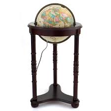 lancaster illuminated globe 30cm