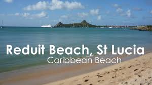 This beach will soon become part of a new national park. St Lucia Reduit Beach Rodney Bay Youtube