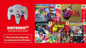 nintendo switch adds n64 and