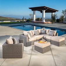 Transform any outdoor space into your own personal oasis, with beautiful new patio furniture from costco. Terra Vista 7 Piece Modular Seating Set Costco