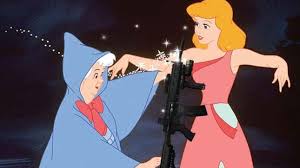 disney princesses guns
