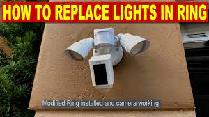 how to fix ring floodlight cam by