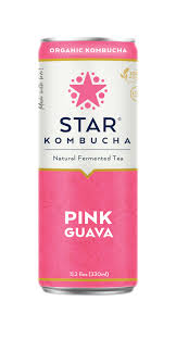 pink guava star kombucha