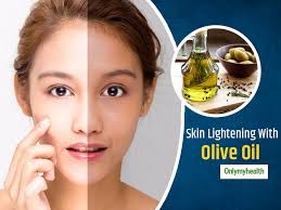 brighten your skin with olive oil