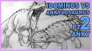 The hybrid was created by combining the genetic traits of multiple species. Indominus Rex Vs Ankylosaurus Part 2 Drawing Ankylosaurus Youtube