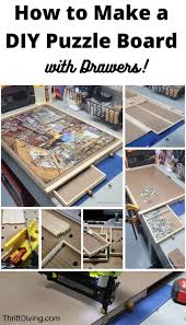Create A Puzzle Board With Drawers In