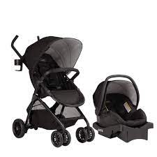 Evenflo Sibby Travel System Charcoal