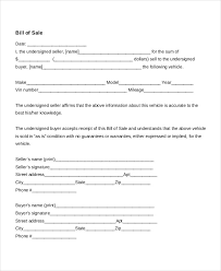 General bill of sale if you are selling your valuable assets in private, you will definitely need a blank bill of sale form to draft a bill of sale easily and quickly. Auto Bill Of Sale 11 Free Word Pdf Documents Download Free Premium Templates
