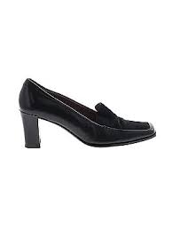 liz claiborne solid black heels size 7