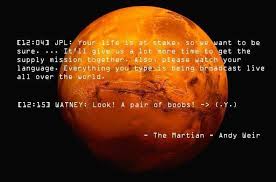 The Martian by Andy Weir #bookquoteguidz | #bookquoteguidz ... via Relatably.com