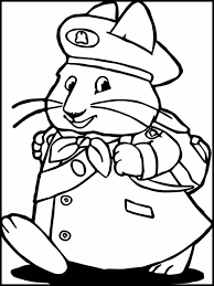 Ruby is an only child who lives with her father and mother. Coloring Pages Max And Ruby 1