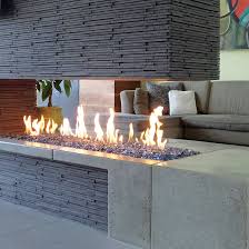 Linear Gas Fireplace Linear Burner