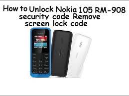 I haven't used my nokia 105 for 6 years that i already forgot it's security code. Nokia 105 Rm 908 Security Code User Code Unlock Ø¯ÛŒØ¯Ø¦Ùˆ Dideo