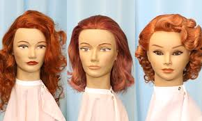 human hair mannequin head