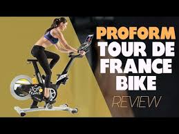 proform tour de france bike review