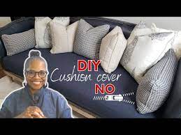 Diy A Sofa Cushion Cover Without A
