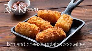 ham and cheese potato croquettes you