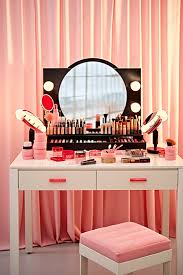 makeup vanity table stock premium