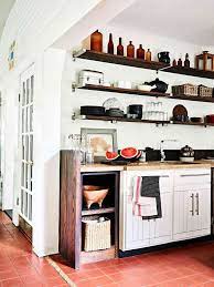 kitchen cabinets to open shelving