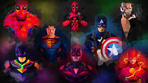 4k superhero wallpapers top free 4k