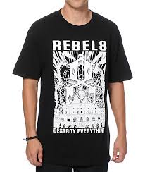 Rebel8 Destroy Everything T Shirt