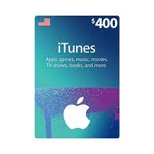 us 400 apple itunes gift card