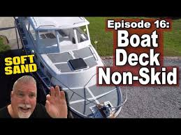 how to install boat deck non skid
