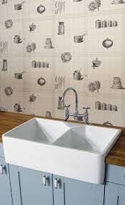 49 washable kitchen wallpaper on