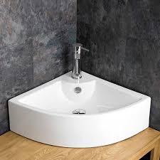 curved corner bathroom basin prato