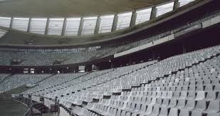 empty spectators seat in a stadium