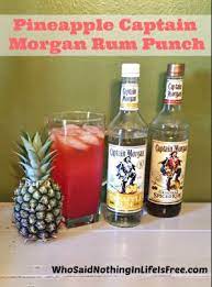 captain morgan pineapple rum punch recipe