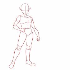 I draw a vertical line and divide it into 7 ½ equal sections. Drawing A Human Body Step By Step Drawing Tutorial Easy