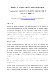 pdf plagiarism detection through software in digital world pdf plagiarism detection through software in digital world