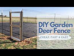 Diy Deer Proof Garden Fence