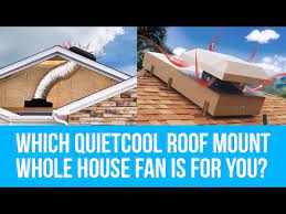 quietcool roof mount whole house fans