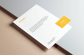 business card mockup