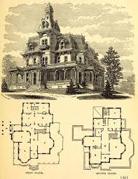 Mansion Floor Plan Victorian Homes