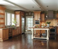 The finish on your cabinetry determines the final polish to use to make your cabinets shine. Casual Cherry Kitchen Cabinets In Natural Finish