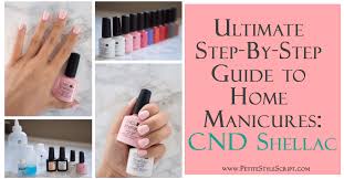 manicures with cnd sac