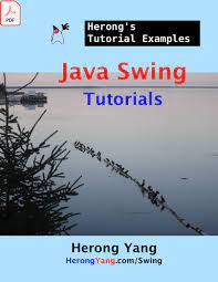 java swing tutorials herong s