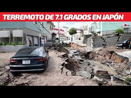 Del 24 de julio de 2021 (tiempo del centro de méxico). Terremoto De 7 1 Grados Sacude A Japon Youtube