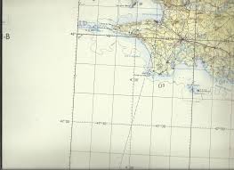 R A F Topographical Navigation Chart 1