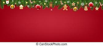 Brightly lit, decked out in ornaments and tinsels, choose from the best christmas tree images and pictures from our collection. Border Banner Of Merry Christmas With Feature Red Flower Frame Vector Illustration Canstock