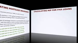 How Do You Calculate Fha Mortgage Insurance Premiums