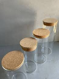 Cork Lid Recycled Glass Cork
