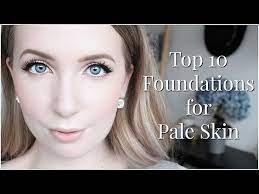 best foundations for pale skin you