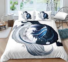 Yin Yang Duvet Cover Bedding Set For